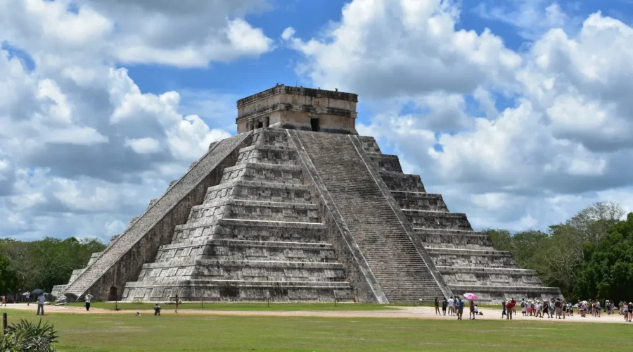 Temple de Chichen Itza, Mexique
