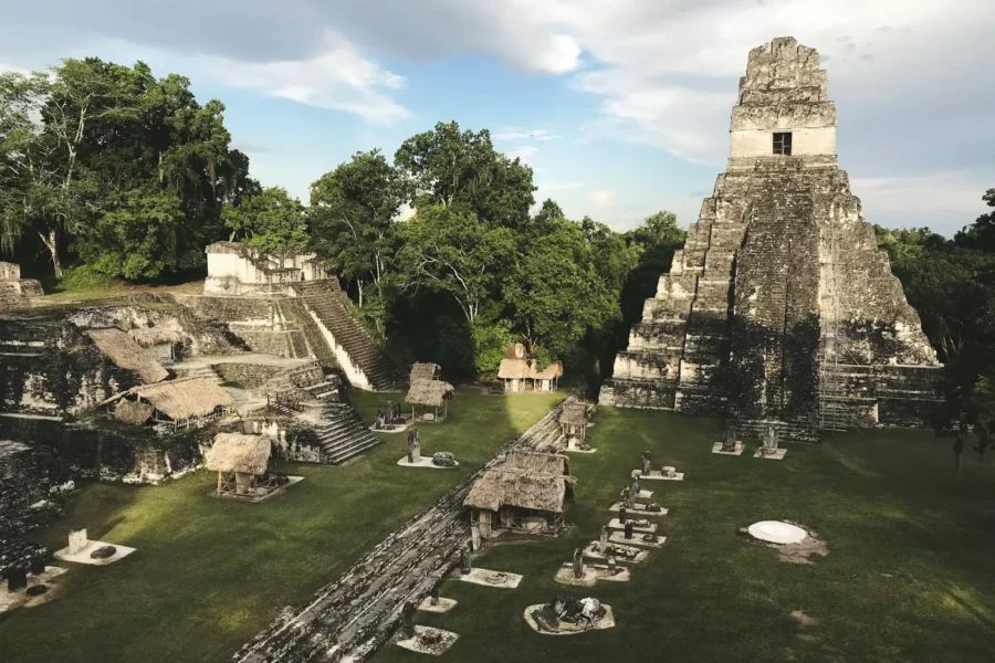 Templo II à Tikal, Guatemala