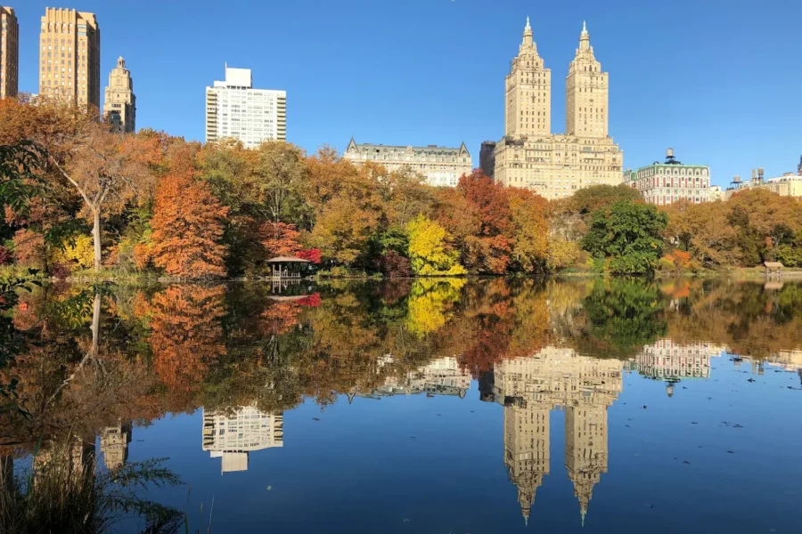 The Lake, Central Park, New York, États-Unis