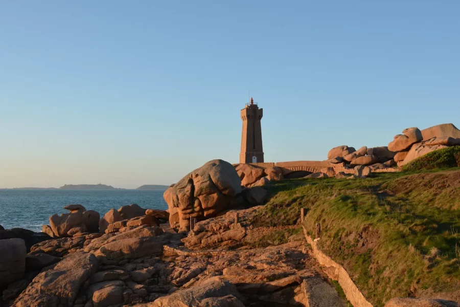 Phare de Mean Ruz, Perros-Guirec, Bretagne, France