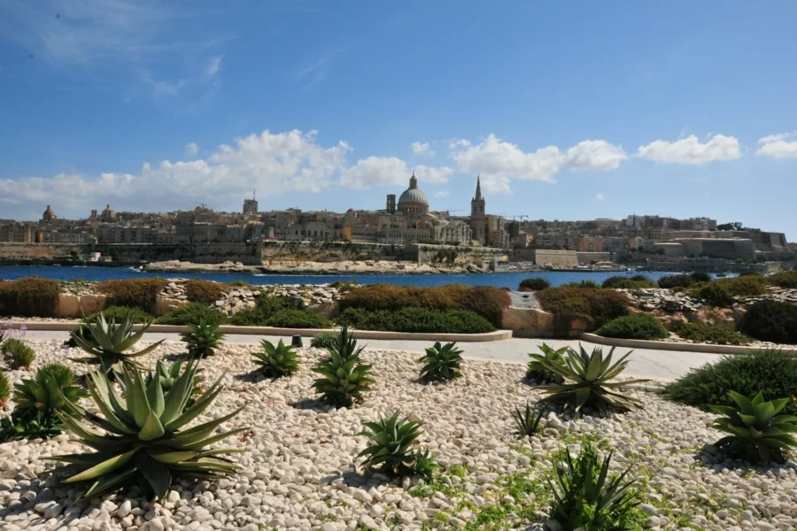 Panorama la Valette Malte