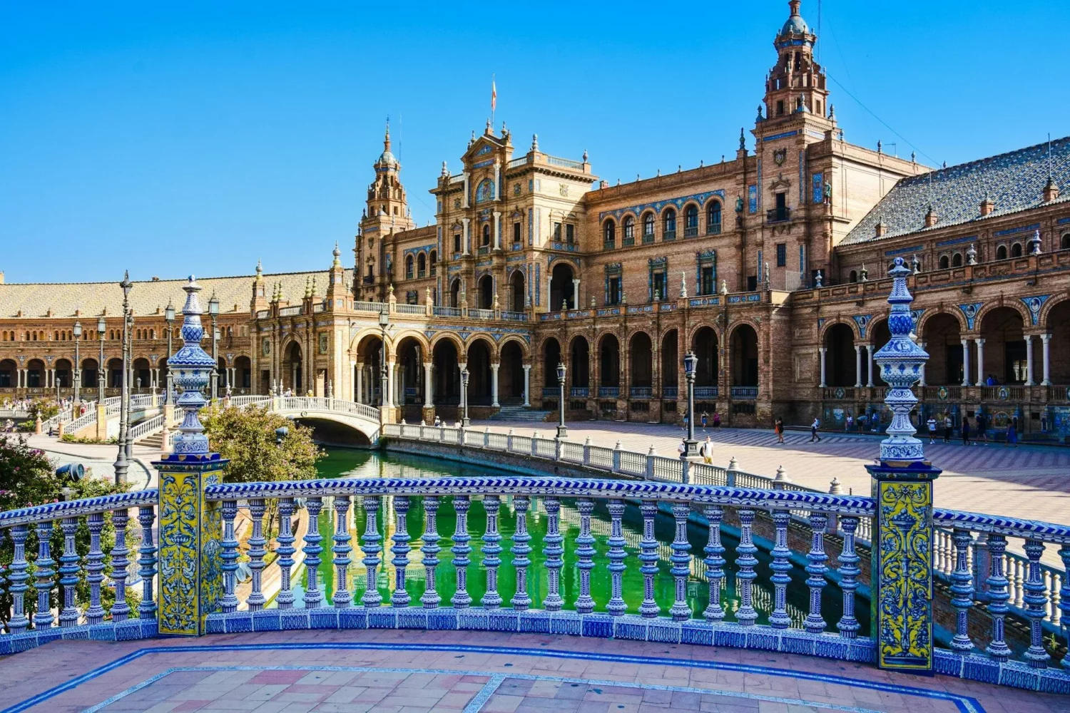 la Plaza Espana