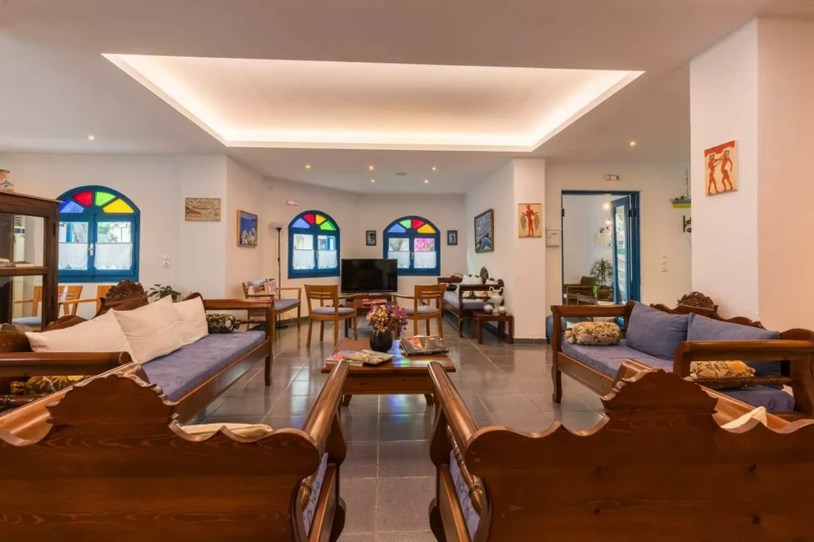 Hall hôtel Kalma Santorin