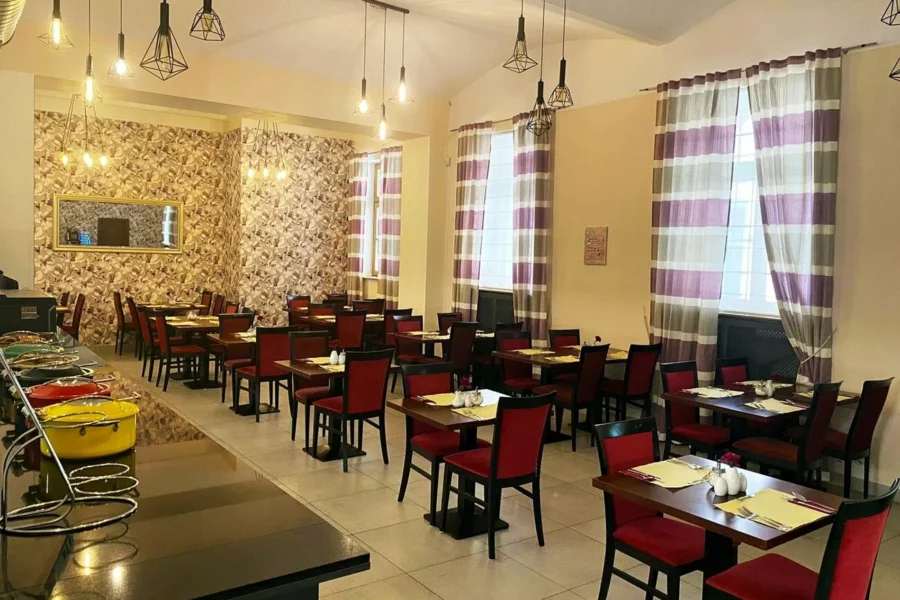 Espace petit-déjeuner EA Hotel Embassy Prague