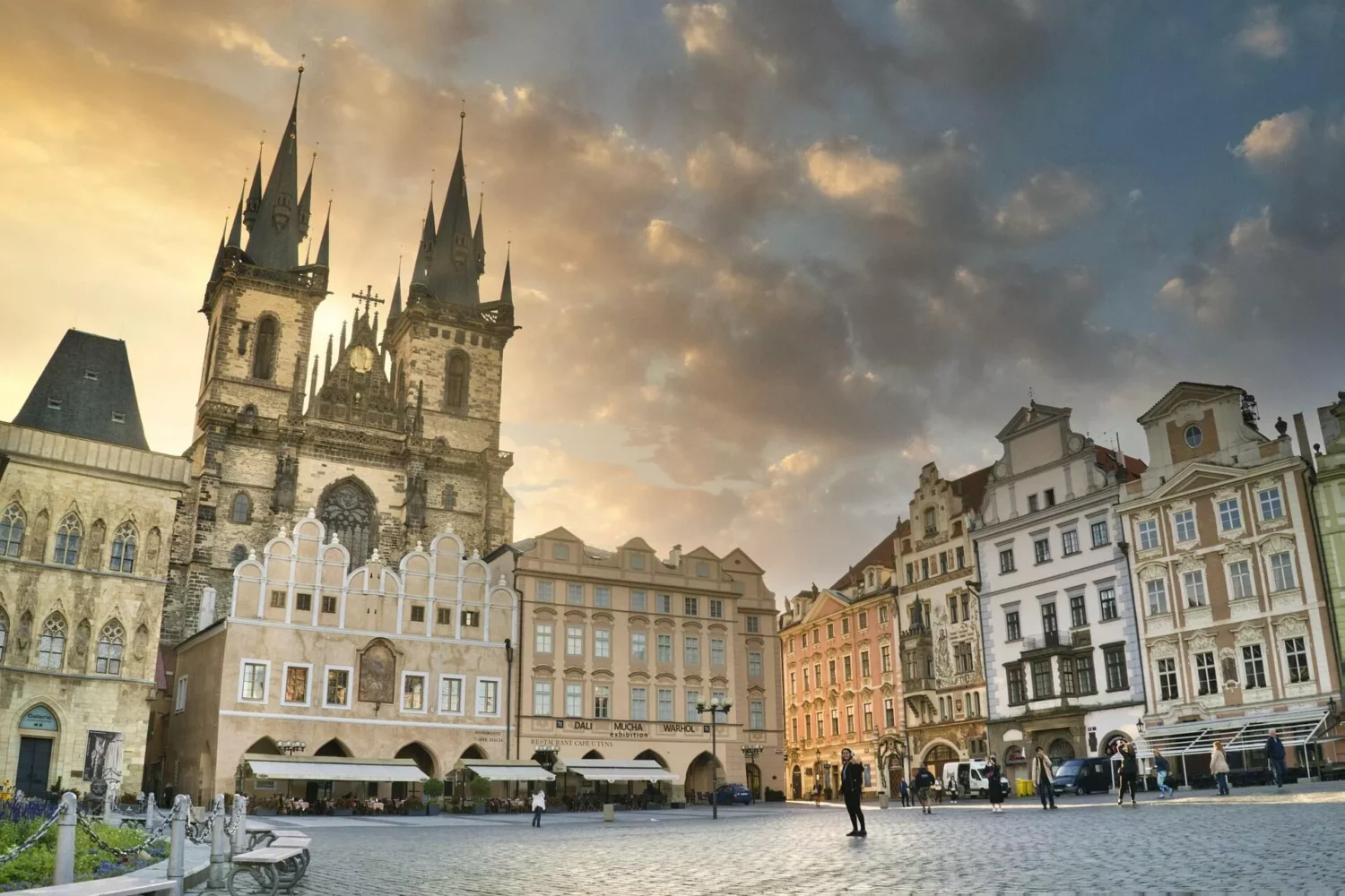 Place de la vieille ville à Prague