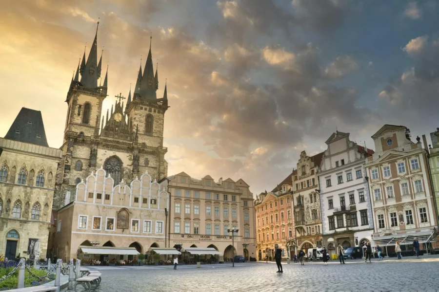 Place de la vieille ville à Prague