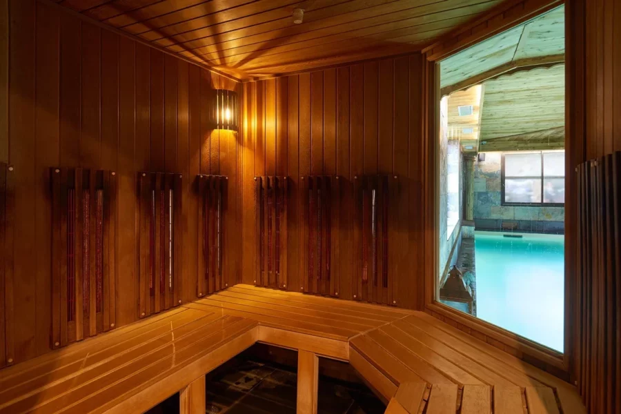 Sauna, Hôtel & Spa Le Lion d'Or 3*